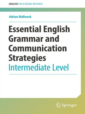 cover image of Essential English Grammar and Communication Strategies